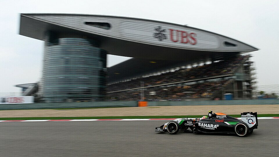 Force India liegt auf P3 der Konstrukteurswertung, Foto: Sutton