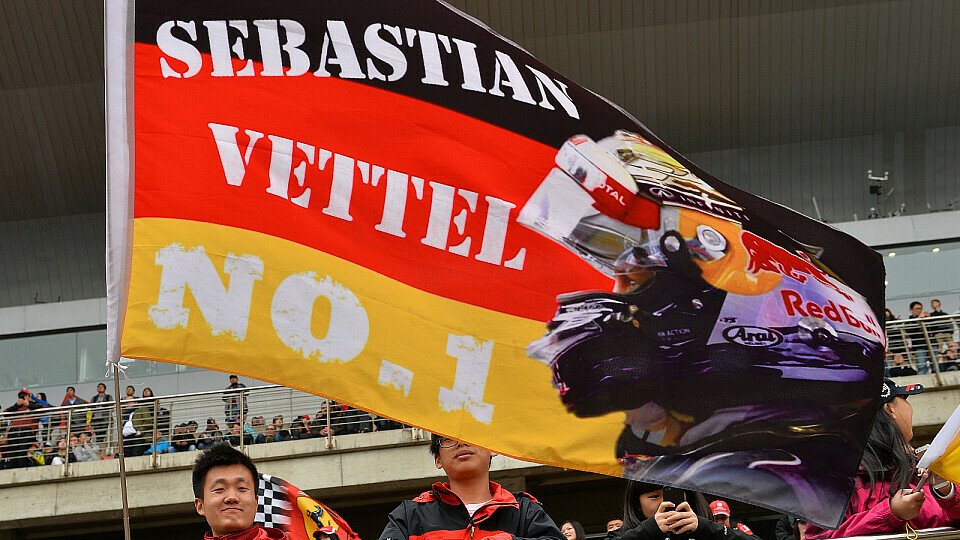 Vettel kann sich auf seine Fans verlassen, Foto: Sutton