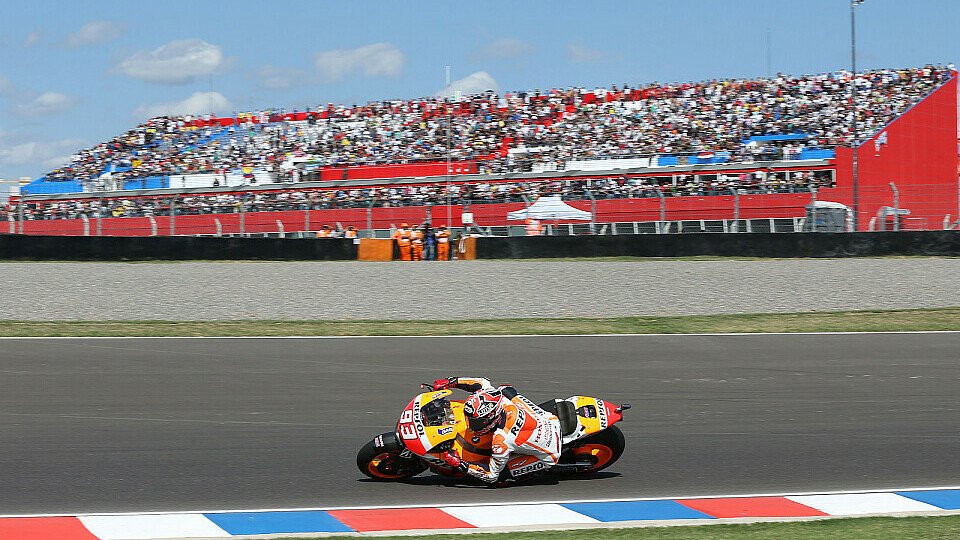 Die MotoGP erfreut sich in Argentinien großer Beliebtheit, Foto: Honda