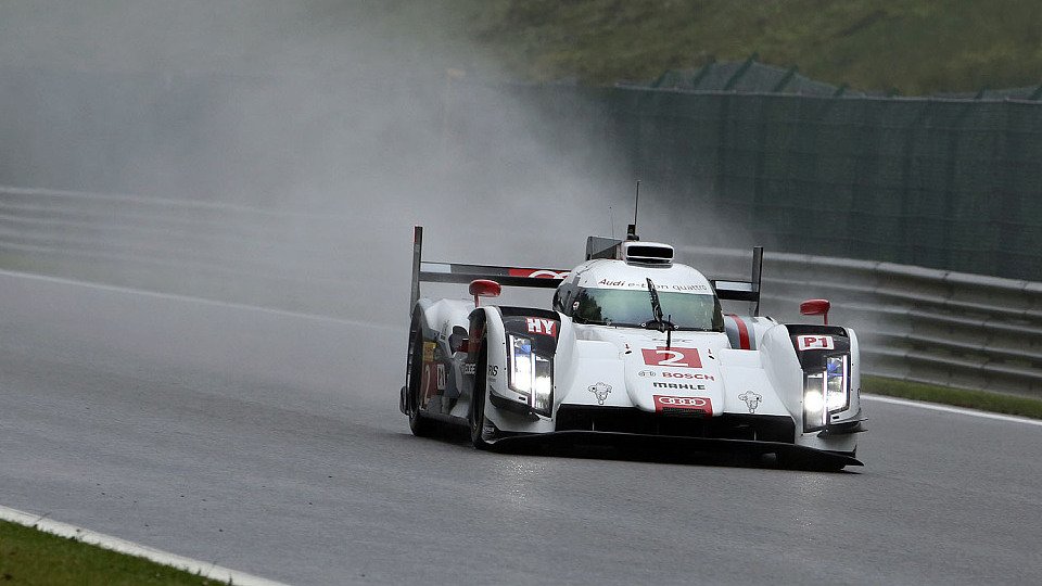Audi sieht sich für das Rennen am Samstag in einer guten Position, Foto: Speedpictures