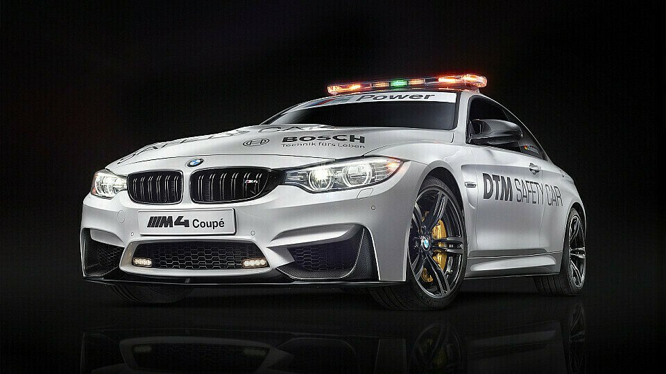 Das neue BMW M4 Coupé DTM Safety Car sieht spektakulär aus, Foto: BMW Motorsport