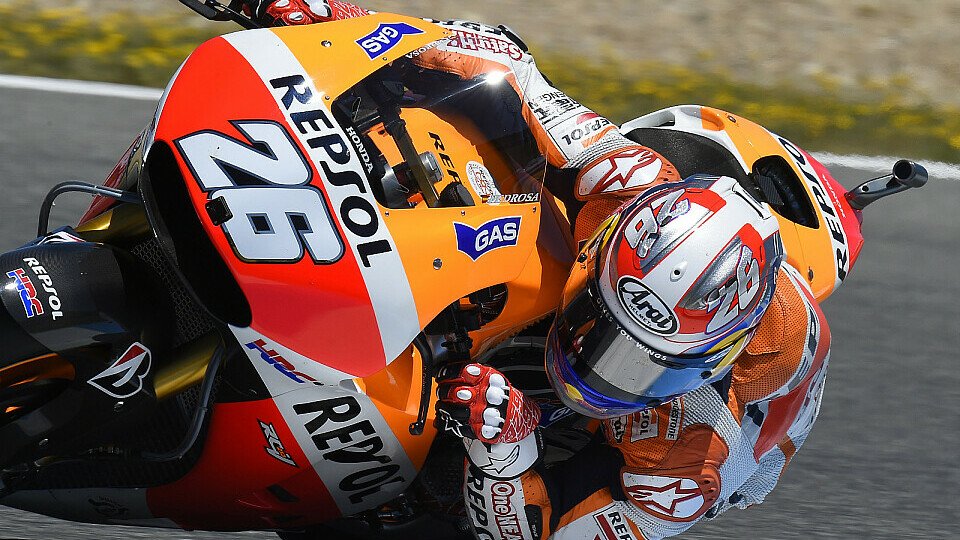 Druch seinen dritten Rang in Jerez ist Dani Pedrosa nun dritterfolgreichste MotoGP-Pilot der Geschichte, Foto: Milagro