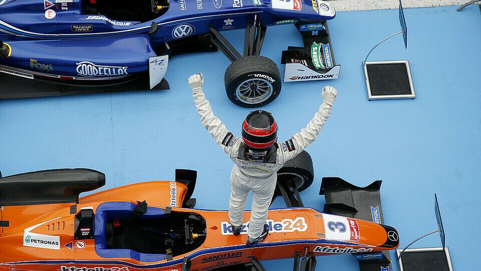 Lucas Auer feierte in Hockenheim seinen ersten Saisonsieg, Foto: FIA F3