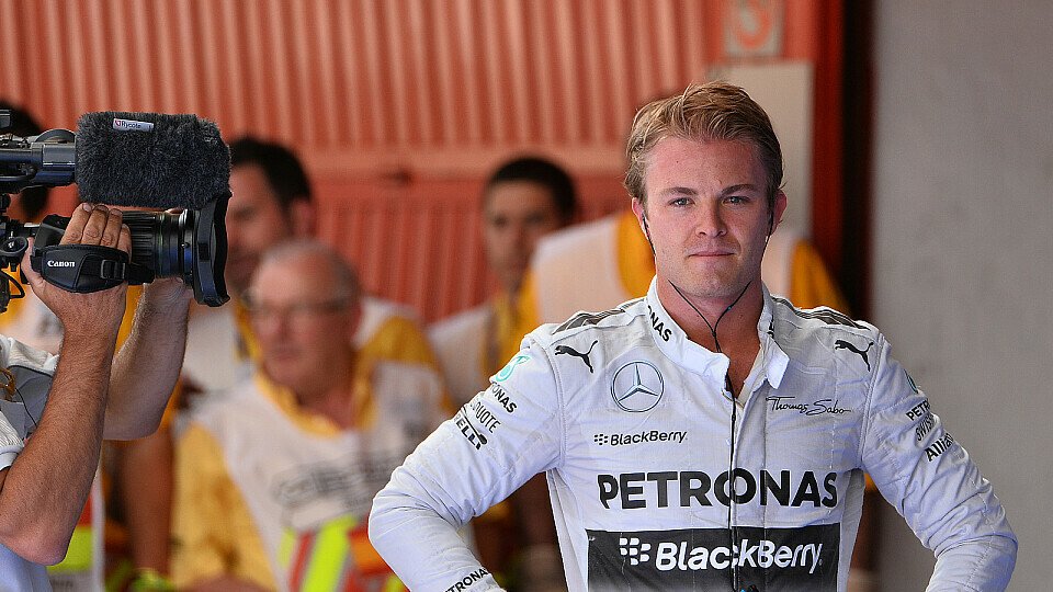 Nico Rosberg war nach dem Qualifying unzufrieden, Foto: Sutton