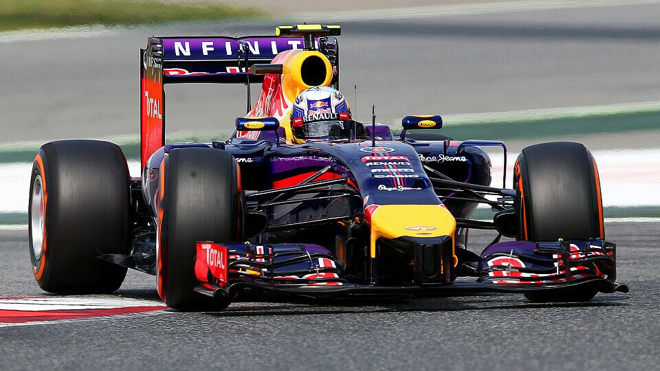 Nach einem einfachen und souveränen Rennen sicherte sich Daniel Ricciardo in Spanien das erste Podium seiner Karriere, Foto: Red Bull