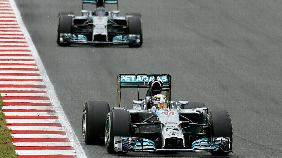 Fahren Lewis Hamilton und Nico Rosberg auch in Monaco ihr eigenes Rennen?, Foto: Sutton