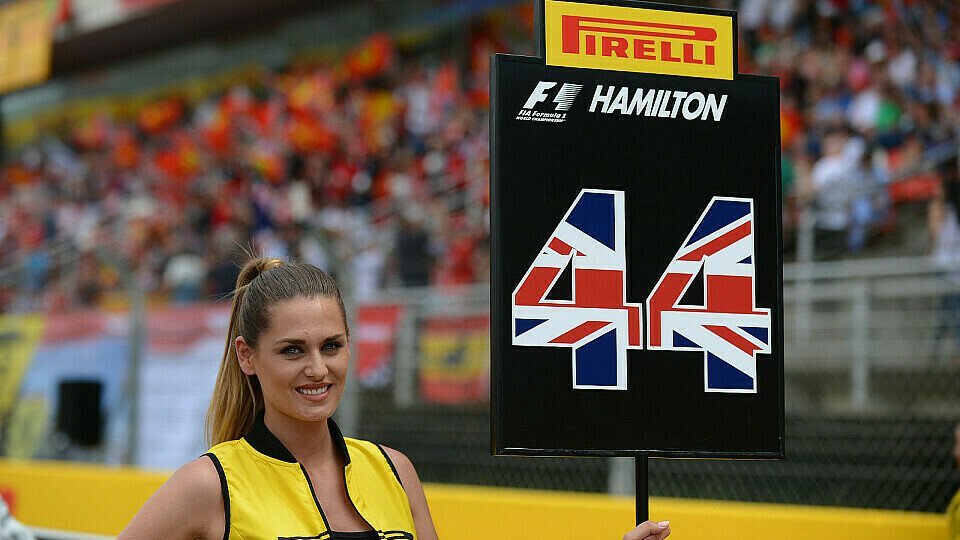 Bei der Unterstützung kann für Lewis Hamilton in Barcelona doch wieder nichts schief gehen, oder?, Foto: Sutton