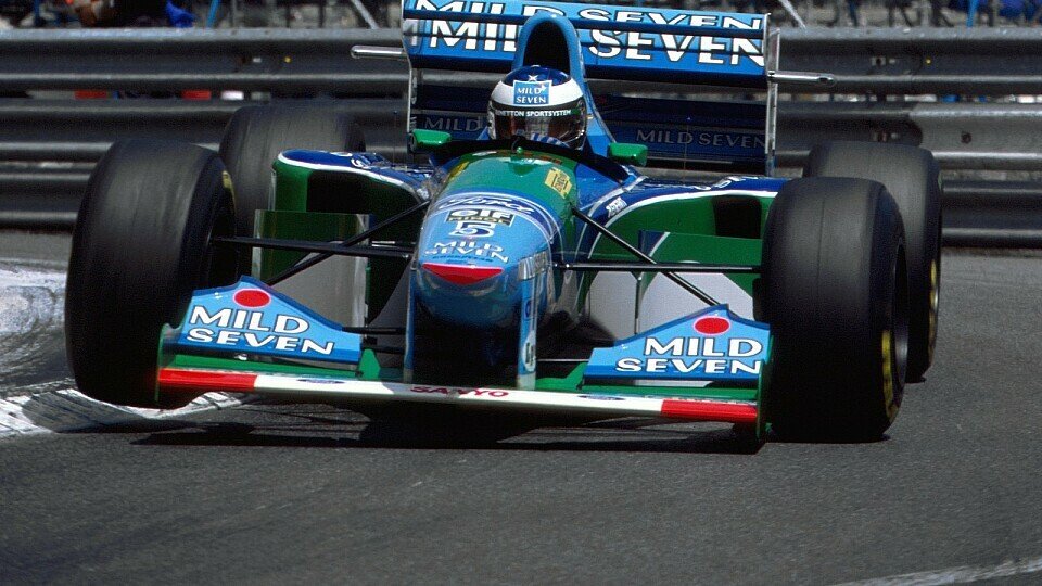 Michael Schumacher 1994 in Monaco, Foto: Sutton