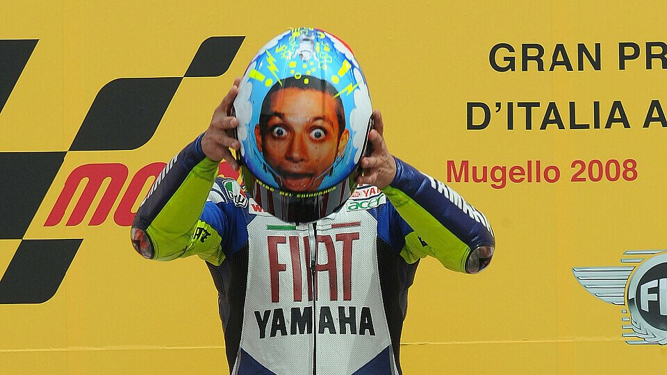 Valentino Rossi konnte in Mugello sieben Mal in Folge gewinnen, Foto: Milagro