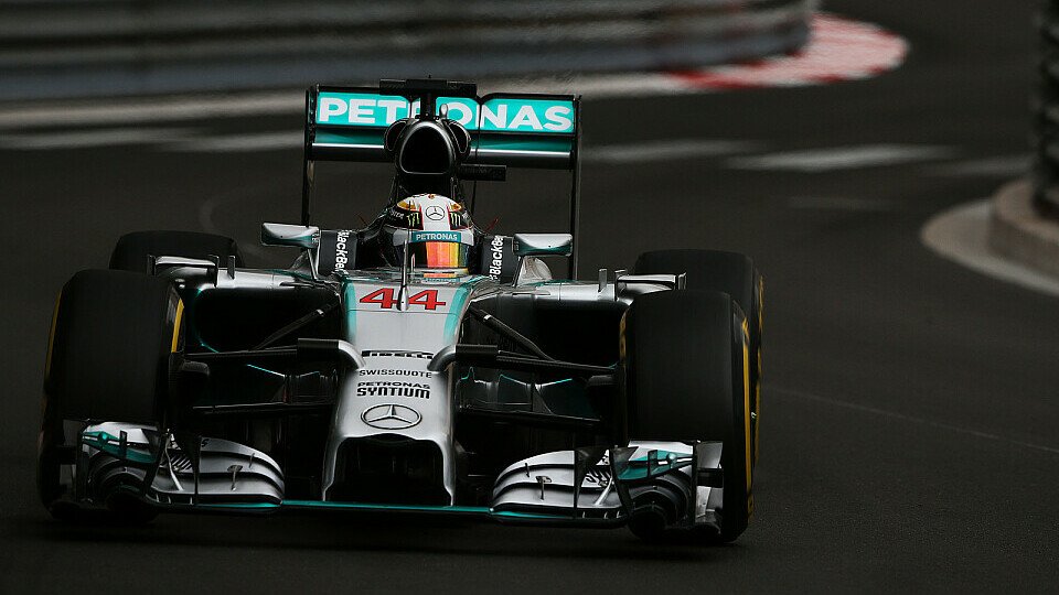 Hamilton fuhr Bestzeit, dahinter folgte Rosberg, Foto: Sutton