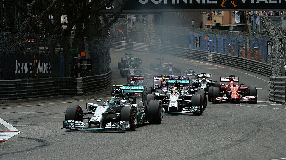 Behält Mercedes in Monaco auch 2015 die Nase gegenüber Ferrari vorne?, Foto: Sutton