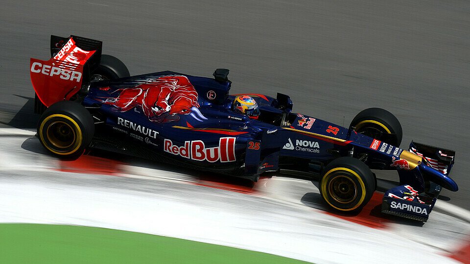 Der Start ins Wochenende verlief für Toro Rosso suboptimal, Foto: Sutton