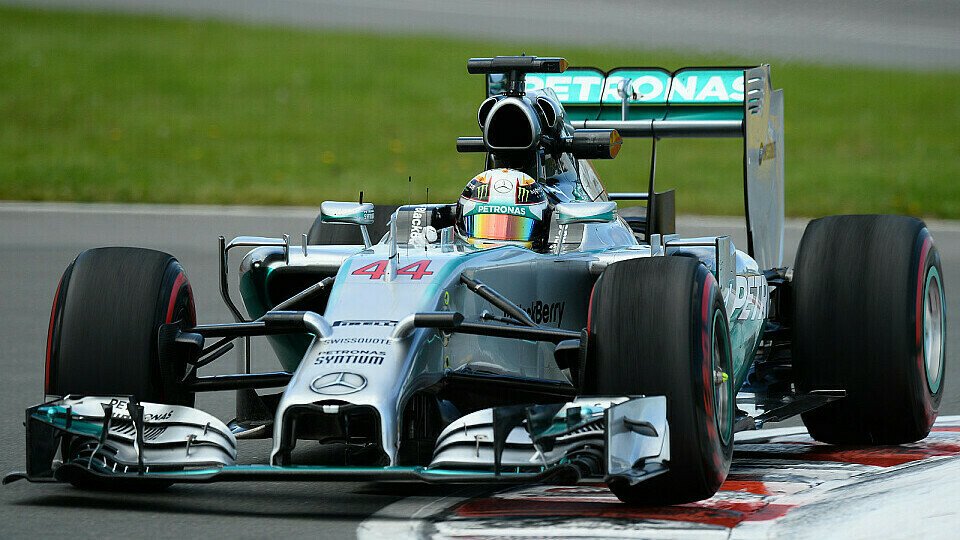 Lewis Hamilton schnappte sich mal wieder eine Bestzeit, Foto: Sutton