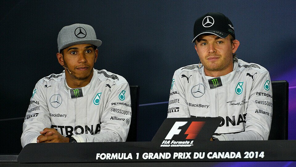 Rosberg und Hamilton sind jetzt wieder Freunde, Foto: Sutton