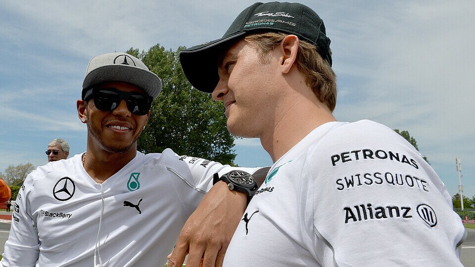 Wirken äußerlich gelassen: Was geht wirklich in Nico Rosberg und Lewis Hamilton vor?, Foto: Sutton
