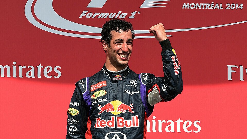 Daniel Ricciardo gewann seinen ersten Grand Prix, Foto: Sutton