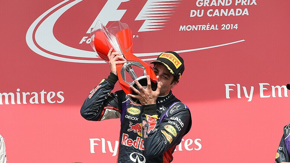 Daniel Ricciardo sorgte mit dem ersten Sieg seiner Karriere für eine Sensation beim Kanada GP, Foto: Sutton