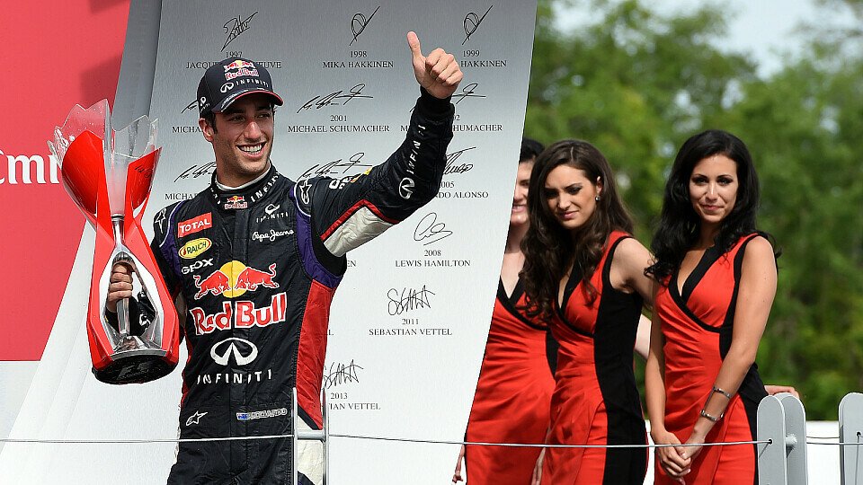 Daniel Ricciardo ließ sich von nichts aus der Ruhe bringen, Foto: Sutton