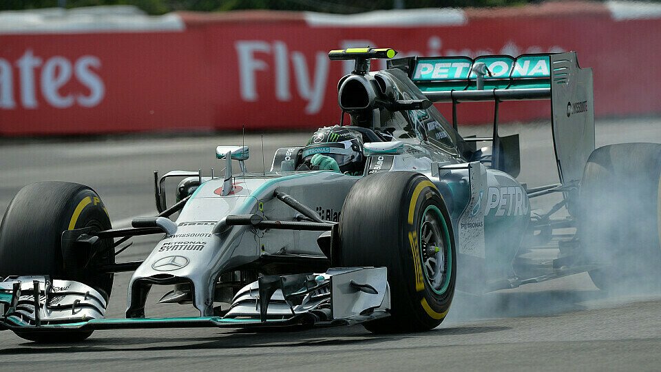Trotz widrigsten Umständen fuhr Rosberg auf Platz zwei, Foto: Sutton