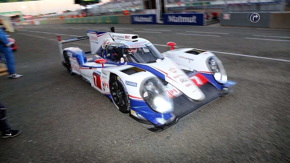 Toyota jubelte über die zweite Pole Position in Le Mans, Foto: Speedpictures