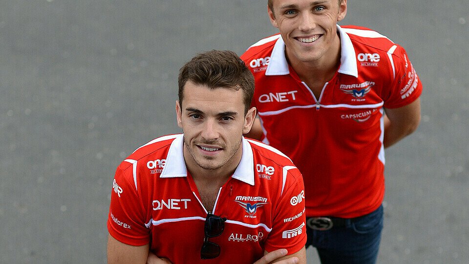 Max Chilton und Jules Bianchi fuhren von 2013 bis 2014 zusammen für Marussia, Foto: Sutton