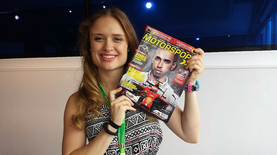 Auch Corinna Kamper ist Fan des Motorsport-Magazins, Foto: Motorsport-Magazin.com