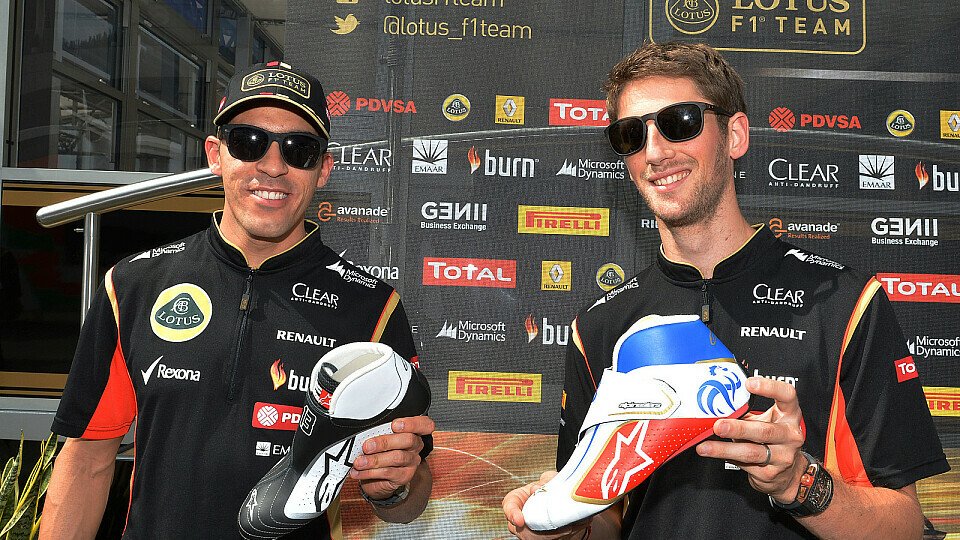 Lotus erwartet Grosjean und Maldonado als Fahrer für 2015 zu haben, Foto: Sutton