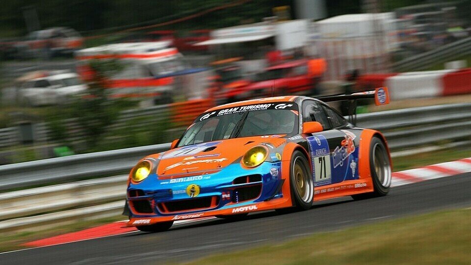 Der Porsche von billiger.de/racing lief ohne Probleme, Foto: Patrick Funk