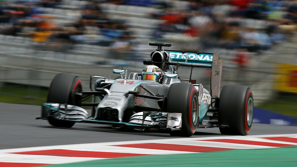 Lewis Hamilton fand schnell in den Österreich-Rhythmus, Foto: Sutton