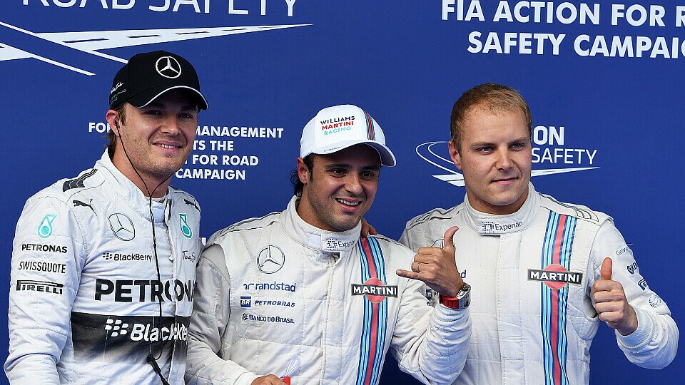 Felipe Massa und Valtteri Bottas nehmen die erste Startreihe ein, Foto: Sutton