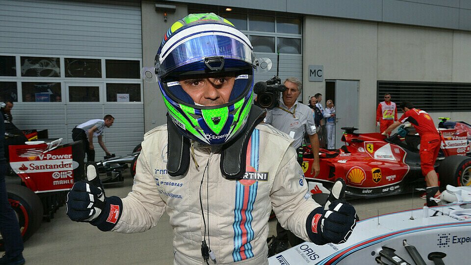 Nach seiner Überraschungs-Pole hatte Felipe Massa einiges zu feiern, Foto: Sutton