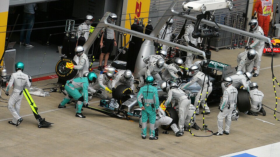 Rosbergs Stopps waren deutlich schneller als Hamiltons Stopps, Foto: Sutton