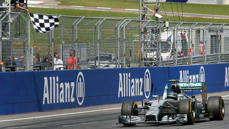 Nico Rosberg musste hart für seinen Sieg arbeiten, Foto: Sutton
