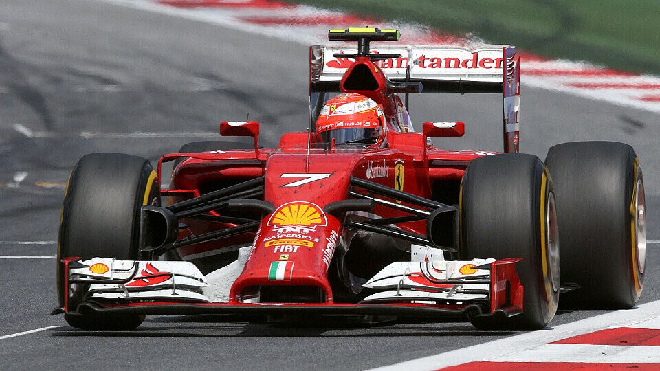 Ab Freitag tragen die beiden Ferraris das Logo von Haas Automation auf dem Seitenkasten, Foto: Sutton