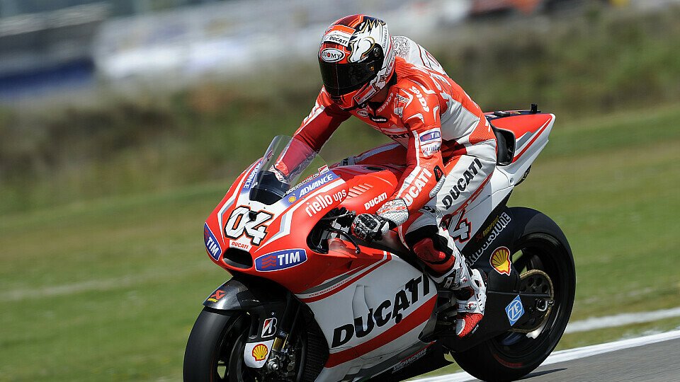Andrea Dovizioso hatte zumindest etwas Grund zur Freude, Foto: Ducati