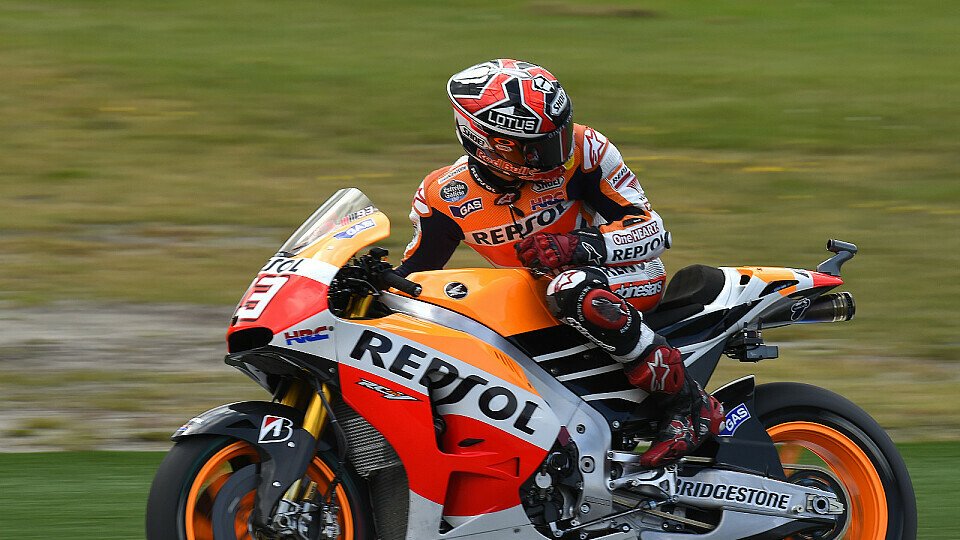Marc Marquez stellte seine Honda auf P2, Foto: Milagro