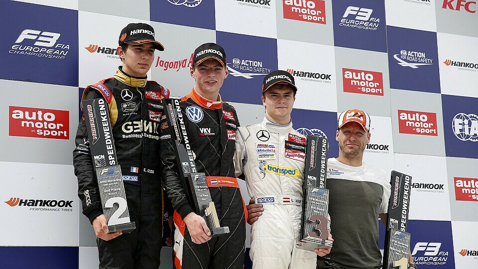 Max Verstappen holte seinen vierten Sieg in Folge, Foto: FIA F3