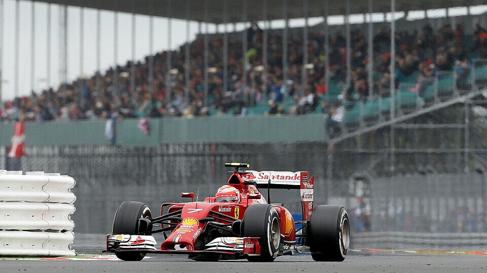 Ferrari wechselte zu spät auf Slicks, Foto: Sutton