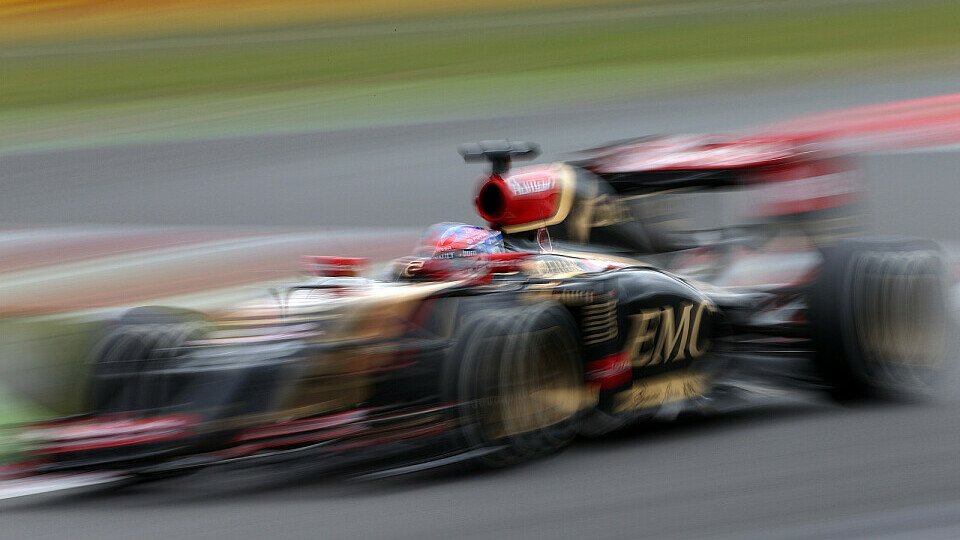 Romain Grosjean ist nicht sicher, wie es mit Lotus weitergeht, Foto: Sutton