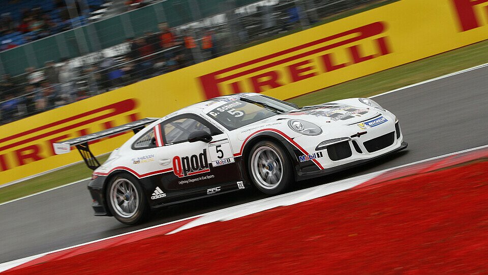 Clemens Schmid gewinnt sein erstes Rennen, Foto: Porsche