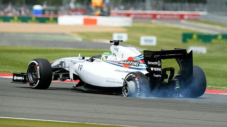 So sah Felipe Massas Auto nach der Kollision mit Kimi Räikkönen aus, Foto: Sutton