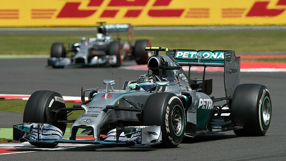Nico Rosberg hatte in Silverstone den schnellsten Boxenstopp, Foto: Sutton