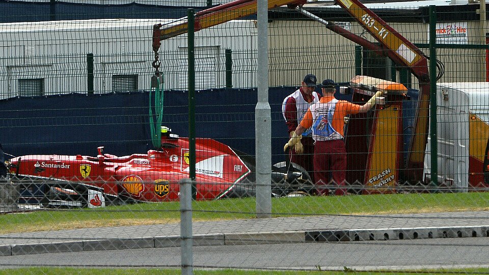 Räikkönen hatte Glück im Unglück, Foto: Sutton