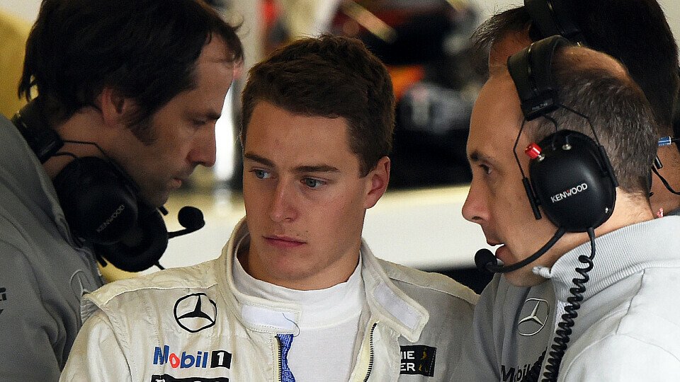 Stoffel Vandoorne testete in Silverstone für McLaren, Foto: Sutton