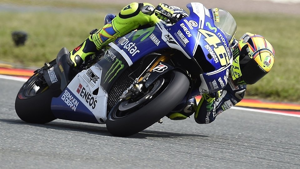 Nach Rang drei im ersten Training lief bei Rossi nicht mehr viel zusammen, Foto: Yamaha