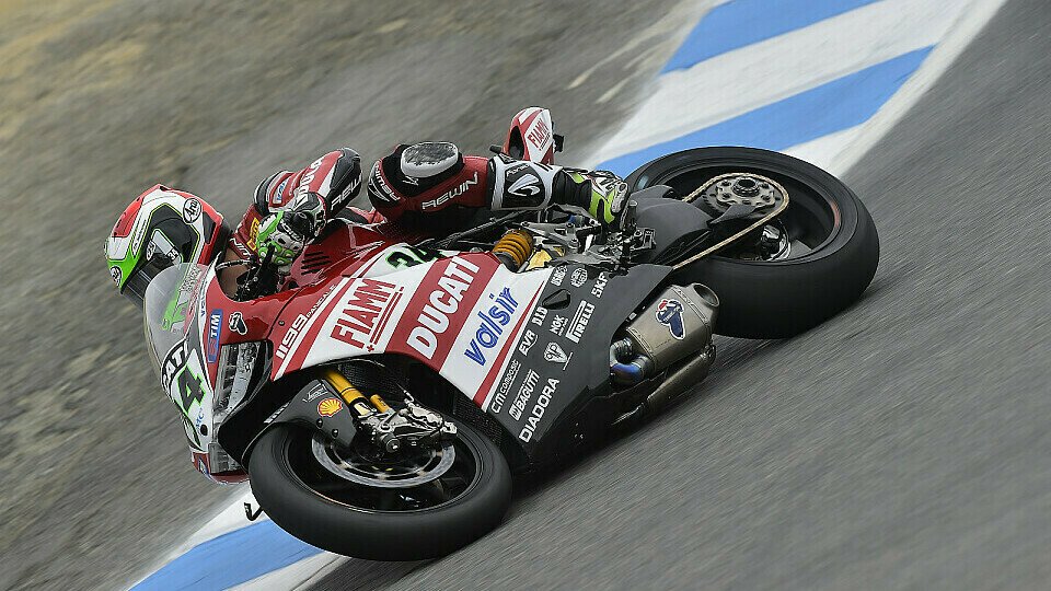 Mehr als ein vierter Platz war für Davide Giugliano nicht drin, Foto: Ducati Superbike Team