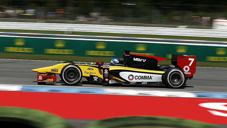 Jolyon Palmer fuhr zu einer überlegenen Pole Position, Foto: GP2 Series