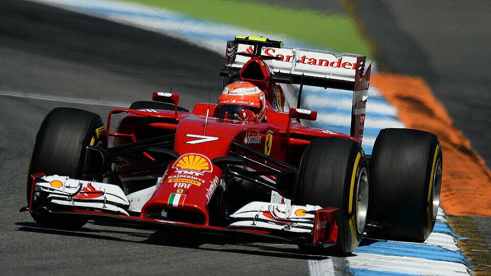 Kimi Räikkönen war am Freitag viertschnellster Pilot auf dem Hockenheimring, Foto: Sutton