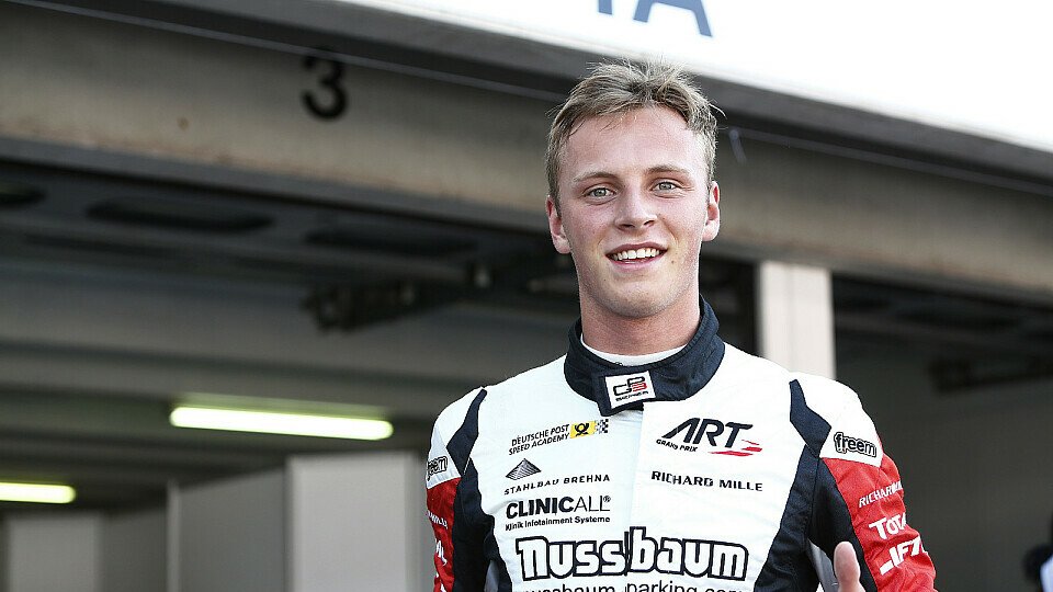 Der strahlende Sieger von Hockenheim: Marvin Kirchhöfer, Foto: GP3 Series
