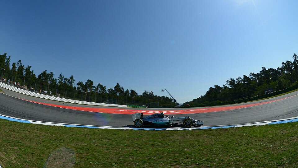 Nico Rosberg fuhr vor Heimpublikum die schnellste Zeit, Foto: Sutton